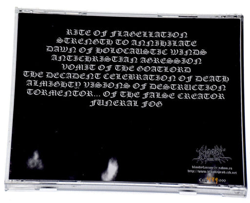 Flagellum Dei ‎– Tormentor... Of The False Creator Rare Limited to 999 CD Album - Very Good - Attic Discovery Shop