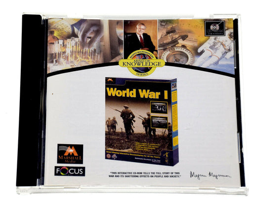 World War I WW1 Mind of Knowledge Interactive Documentary Presentation PC CD - Very Good - Attic Discovery Shop