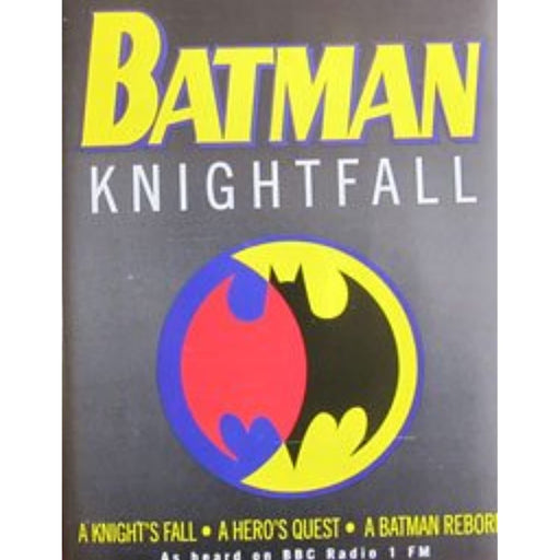 Batman: Knightfall Rare Double Cassette Audio Book Set Complete DC Comics 1994 - Very Good - Attic Discovery Shop