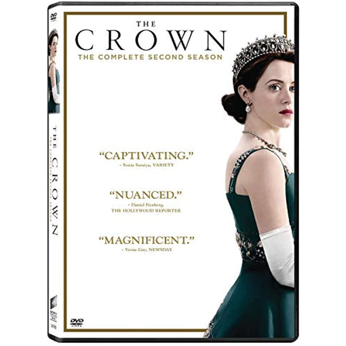 The Crown - Season 2 Complete Second Series [DVD] [2018] Region 2 - New Sealed - Attic Discovery Shop