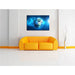 Earth In The Universe Stunning Picture Art Print On Canvas Space 70 x 100cm XXL - Very Good - Attic Discovery Shop