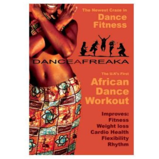 Danceafreaka African Dance Workout Fitness [DVD] [Region 2] - Like New - Attic Discovery Shop