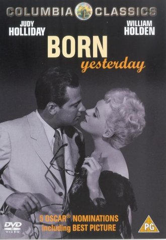 Born Yesterday - Judy Holliday, William Holden [DVD] [1950] [Reg 2] - New Sealed - Attic Discovery Shop