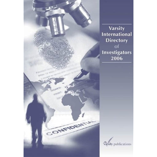 Varsity International Directory of Investigators 2006 Rare Paperback Book - Good - Attic Discovery Shop