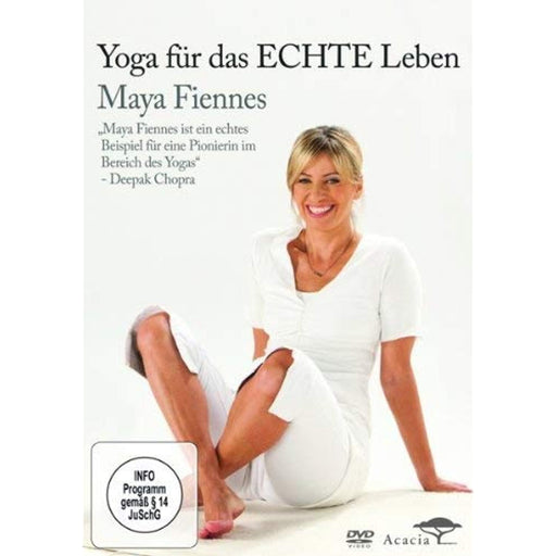 Yoga für das ECHTE Leben (Maya Fiennes) [DVD] [Region 2] [IMPORT] - New Sealed - Attic Discovery Shop