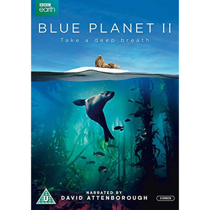 Blue Planet II / Blue Planet 2 (David Attenborough) [DVD] Reg 2 + 4 - New Sealed - Attic Discovery Shop