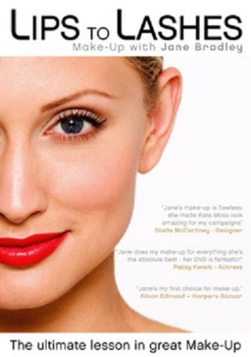 Lips to Lashes - Make-up with Jane Bradley [DVD] [Region 2] - New Sealed - Attic Discovery Shop