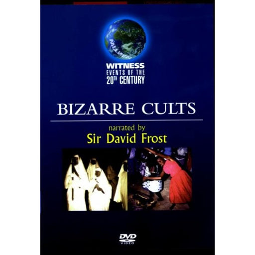 Witness Events Of The 20th Century Bizarre Cults DVD Reg Free - (New, Torn Seal) - Like New - Attic Discovery Shop