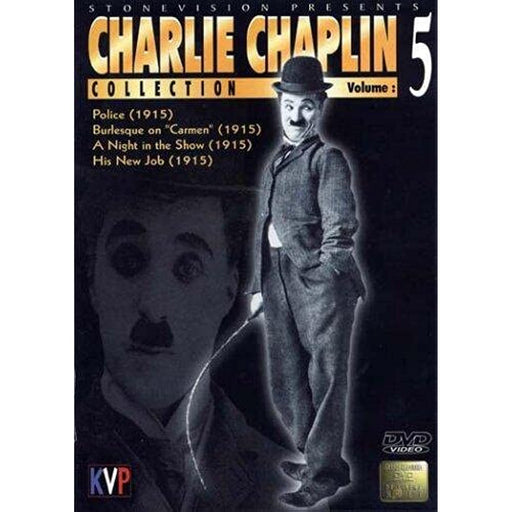Charlie Chaplin - Vol. 5 [1915] [DVD] [Region Free] - Like New - Attic Discovery Shop
