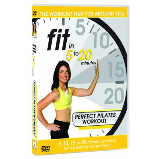 Fit in 5 to 20 Minutes - Perfect Pilates Workout [DVD] [Region 2] - New Sealed - Attic Discovery Shop