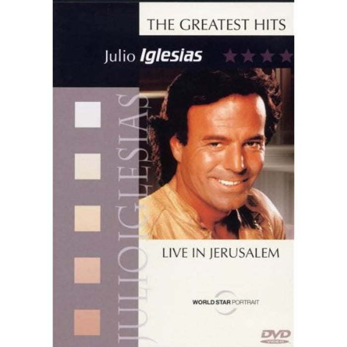 Julio Iglesias - Live In Jerusalem - Greatest Hits [DVD] [2003] [Region Free] - Like New - Attic Discovery Shop
