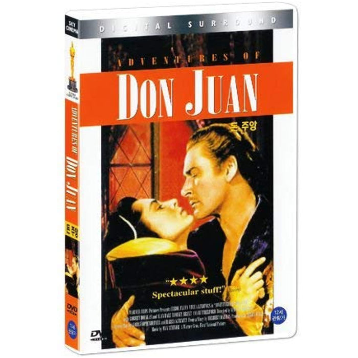 Adventures of Don Juan [DVD] (1948) [Rare US Import] [NTSC] [Region Free] - Very Good - Attic Discovery Shop
