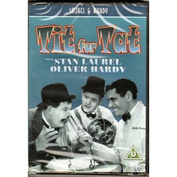 NEW Sealed Tit for Tat [DVD] [Region Free] (Laurel & Hardy) - Attic Discovery Shop