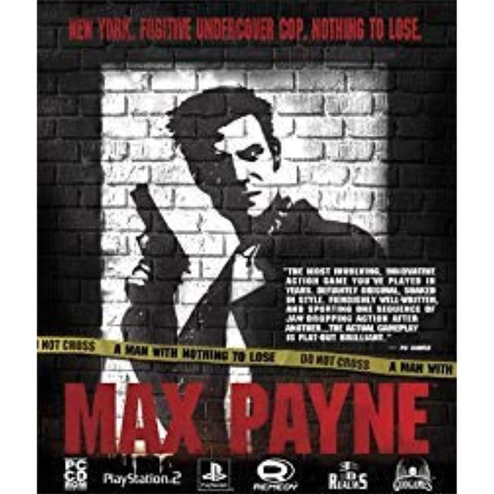 Max Payne (PC CD-ROM Game) [Includes Manual] - Very Good - Attic Discovery Shop