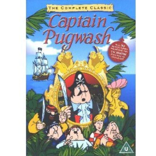 Captain Pugwash The Complete Classic [DVD] [Region 2] Rare 1970s All 30 Episodes - Very Good - Attic Discovery Shop
