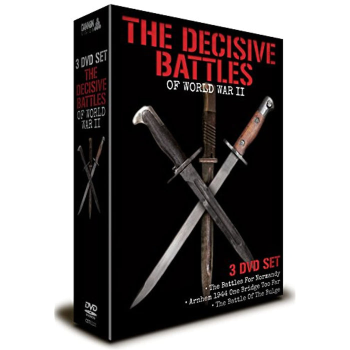 The Decisive Battles Of World War II [3 DVD BOX SET] [Reg 2] - (New, Torn Seal) - Like New - Like New - Attic Discovery Shop