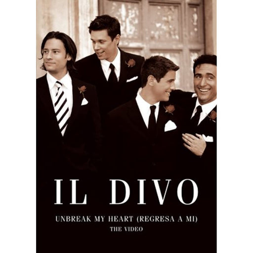 IL Divo: Unbreak My Heart - The Video (Regressa A Mi) [DVD] [Region 2] - Like New - Attic Discovery Shop