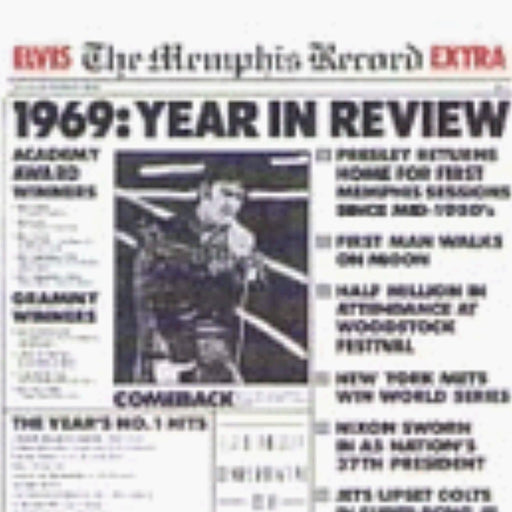 Elvis Presley 1969 Year in Review - Memphis Record [Music CD Album] - Very Good - Attic Discovery Shop