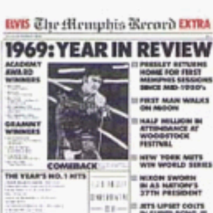 Elvis Presley 1969 Year in Review - Memphis Record [Music CD Album] - Very Good - Attic Discovery Shop