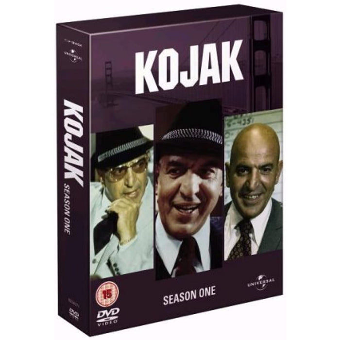 Kojak: Season One 1 The Complete First Series [DVD] [Region 2, 4, 5] - Like New - Attic Discovery Shop