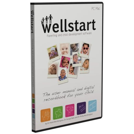 Wellstart Parenting And Child Development Help Recordbook (PC/Mac) - New Sealed - Like New - Attic Discovery Shop