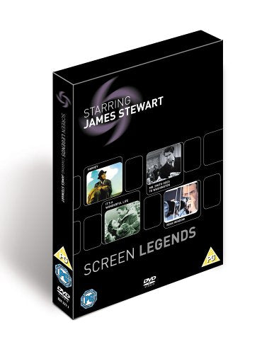 Screen Legends: James Stewart [DVD] [Region 2] - Like New - Attic Discovery Shop