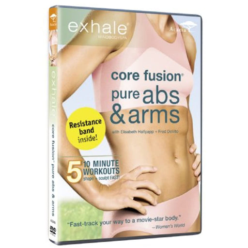 Exhale - Corefusion Abs (plus Band) - Workouts Fitness [DVD] [R2] - New Sealed - Attic Discovery Shop