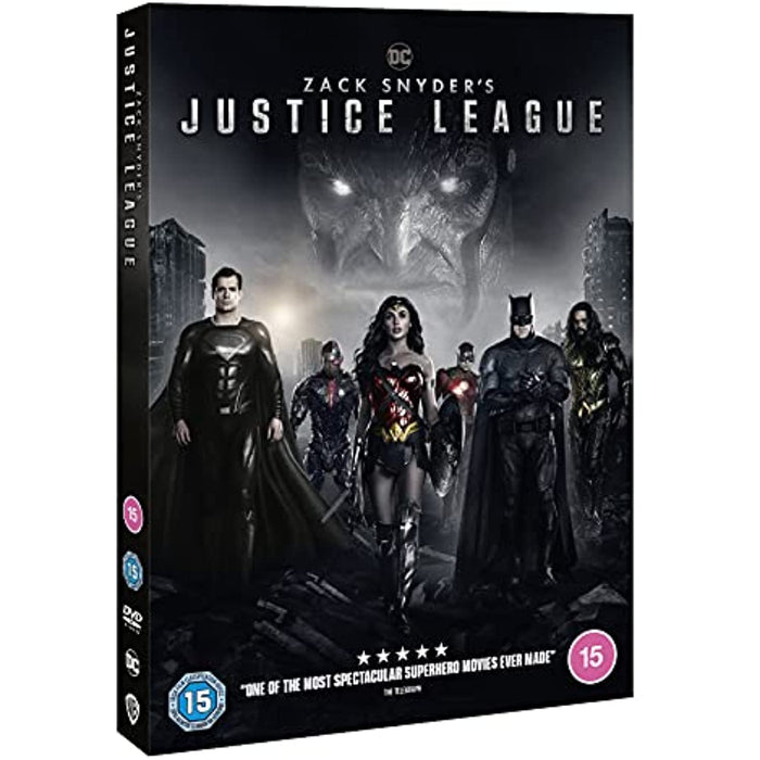 Zack Snyder's Justice League [DVD] [2021] [Region 2] - New Sealed - Attic Discovery Shop