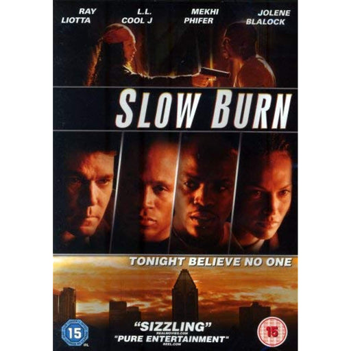Slow Burn - Ray Liotta [DVD] [Region 2] - (New, Torn Seal) - Like New - Like New - Attic Discovery Shop