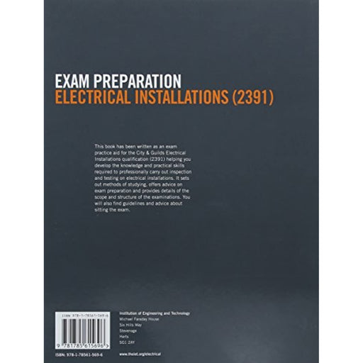 Exam Preparation 2391 Inspection Testing (Electrical Regulations) Paperback Book - Acceptable - Attic Discovery Shop