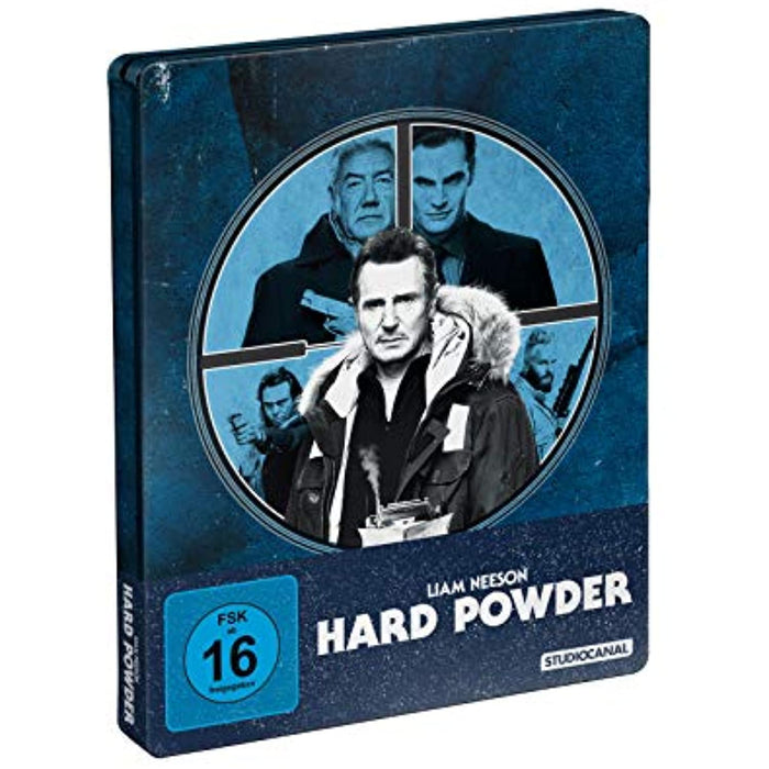 Hard Powder: Limited SteelBook Edition [Rare German Import] [Blu-ray] [Region B] - New Sealed - Attic Discovery Shop