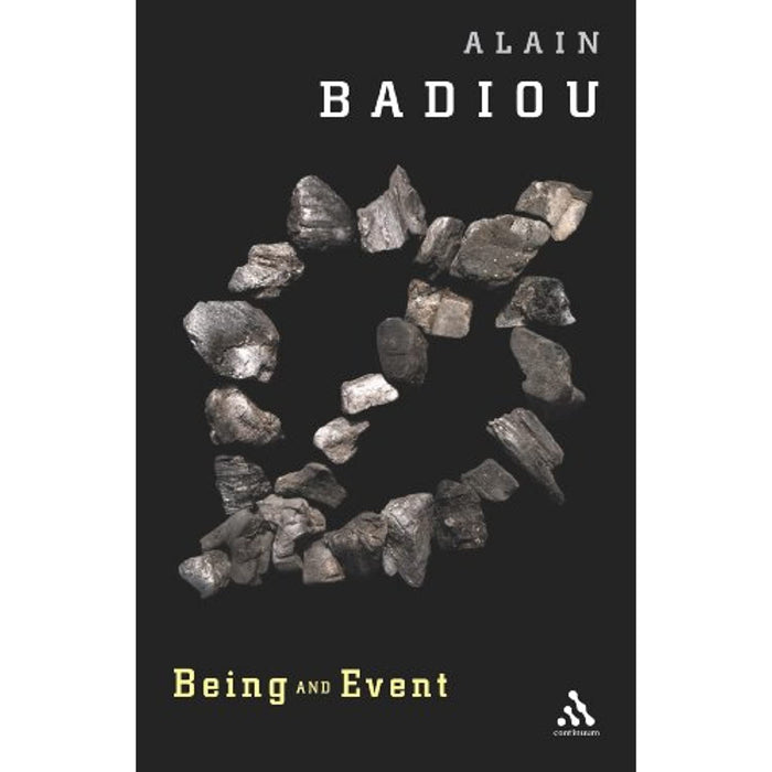 Being and Event (Philosophy) - Alain Badiou Rare Hardback Book - Good - Attic Discovery Shop