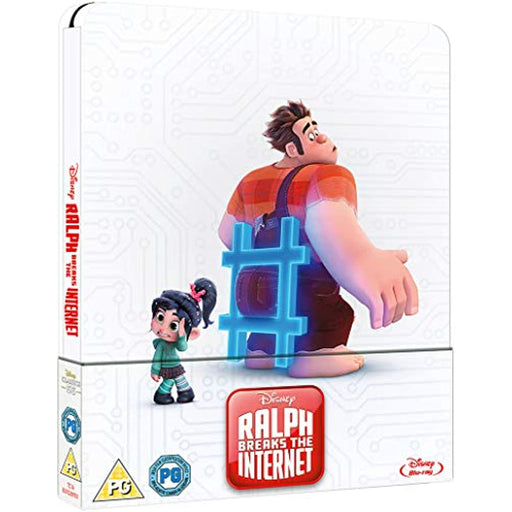 Ralph Breaks the Internet BD SteelBook Complete [Blu-ray] [Region Free A, B, C] - Very Good - Attic Discovery Shop
