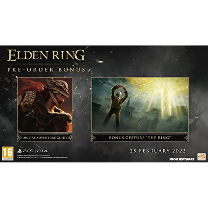 Elden Ring Launch Edition [Full Game + Extras] (PS5 PlayStation 5 Game) - Like New - Attic Discovery Shop