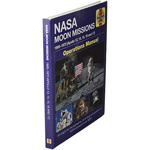 NASA Moon Missions Operations Haynes Manual: 1969–1972 Hardback Book - Good - Attic Discovery Shop