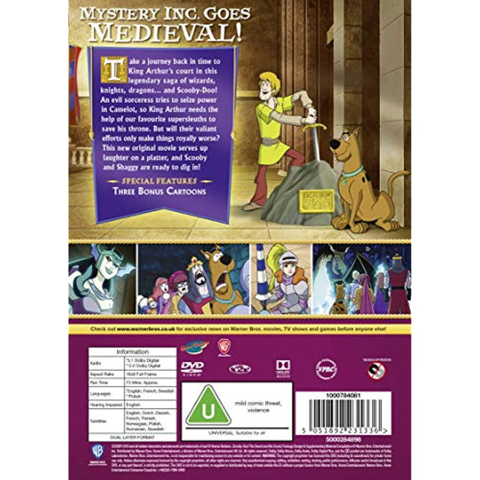 Scooby-Doo: The Sword and The Scoob [DVD] [2021] [Region 2] - New Sealed - Attic Discovery Shop