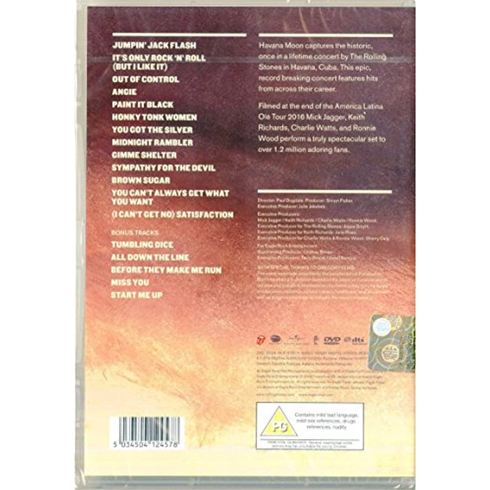 The Rolling Stones: Havana Moon [DVD] [NTSC] [Region Free] - New Sealed - Attic Discovery Shop
