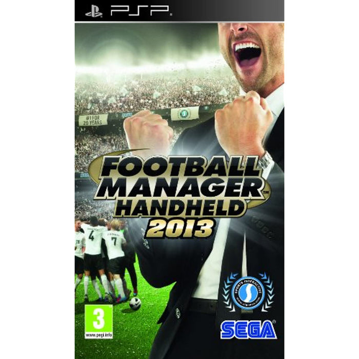 Football Manager 2013 (PSP PlayStation Portable Game) [SEGA] Rare - Very Good - Attic Discovery Shop