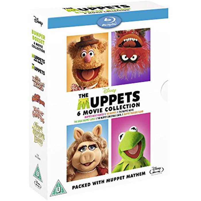 The Muppets Bumper 6 Movie Collection [Blu-ray Box Set] [Region Free] - Very Good - Attic Discovery Shop