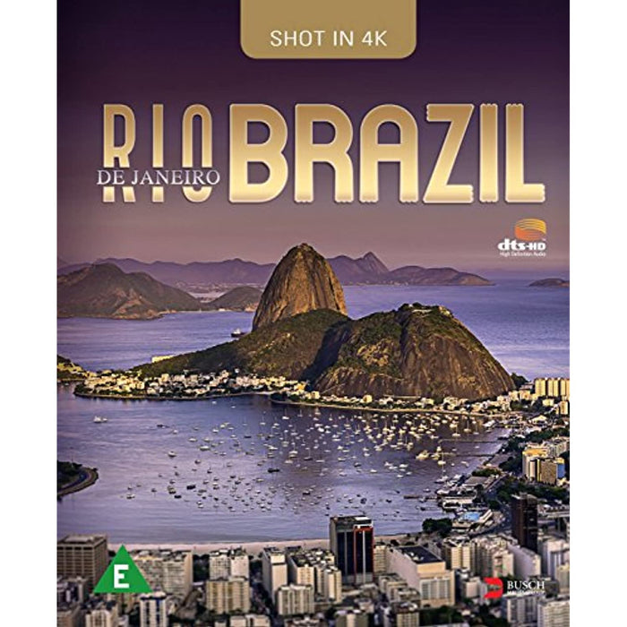 Rio De Janeiro, Brazil [Blu-ray] [2015] [Region Free] (Shot in 4K) - New Sealed - Attic Discovery Shop