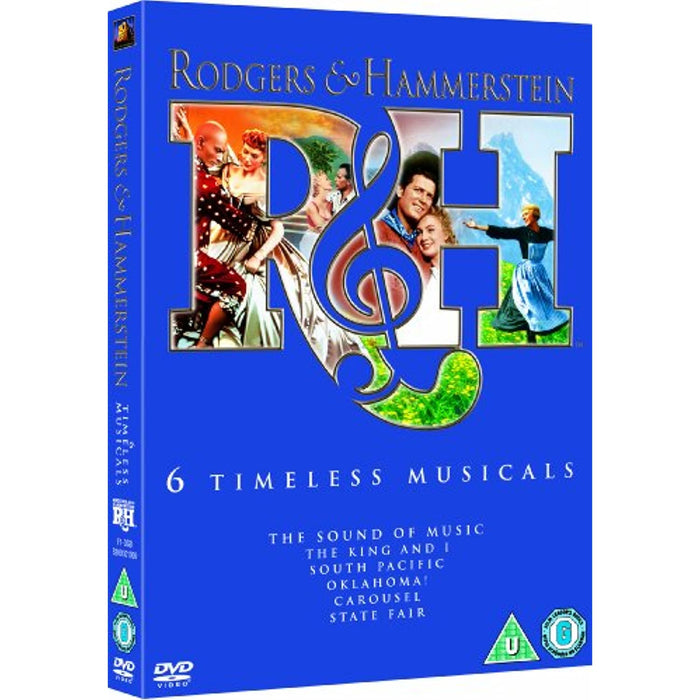 Rodgers & Hammerstein 6 Timeless Musicals Film Collection DVD Reg2 Sound of - Like New - Attic Discovery Shop
