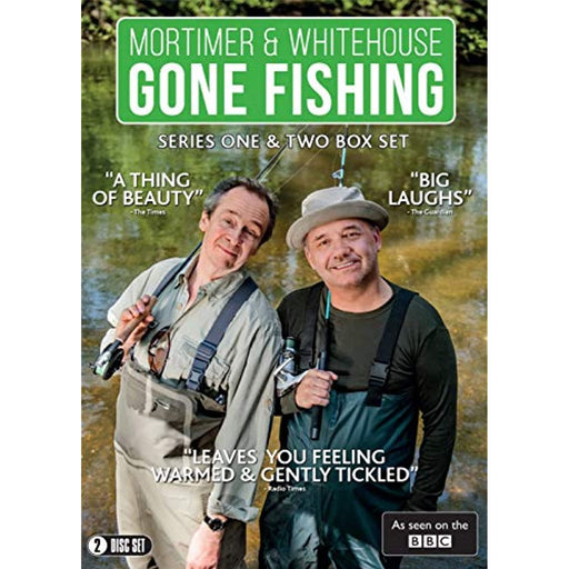 Mortimer & Whitehouse: Gone Fishing Complete Series 1 & 2 [DVD Box Set] Region 2 - Like New - Attic Discovery Shop
