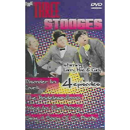 The Three Stooges 4 Episodes [DVD] [Region 1 Rare US Import] - Very Good - Very Good - Attic Discovery Shop