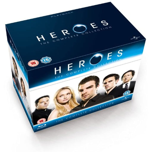 Heroes Season 1-4 The Complete Collection 1 2 3 4 Blu-ray Box Set [Region Free] - Good - Attic Discovery Shop