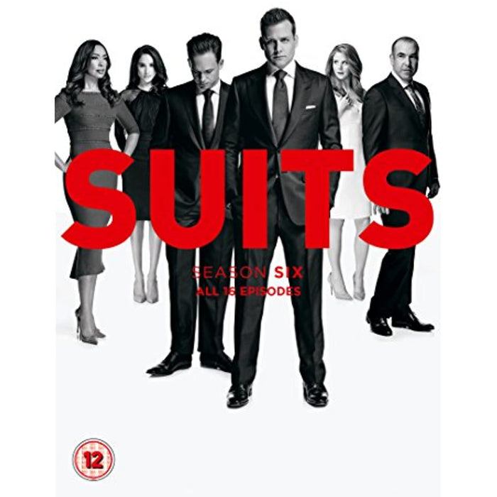Suits Season Six / 6 (The Complete Sixth Series) [DVD] [2017] [Region 2, 4] - Very Good - Attic Discovery Shop
