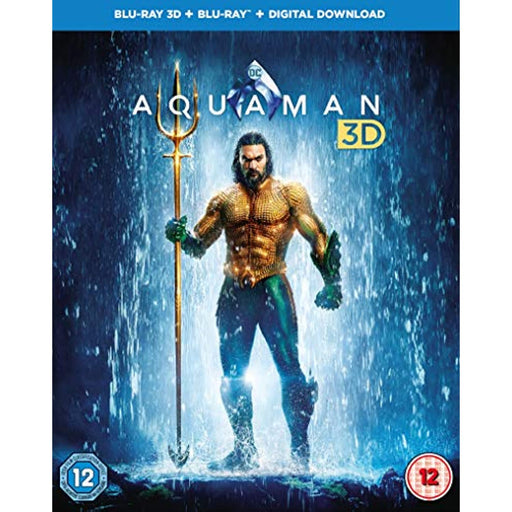 Aquaman 3D [Blu-ray 3D + 2D Version] [2018] [Region B] (DC Movie) - Like New - Attic Discovery Shop