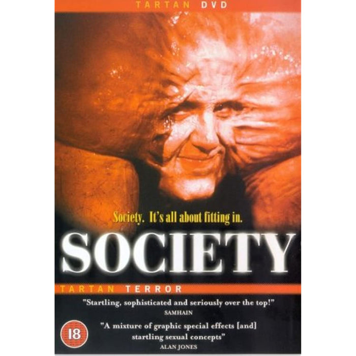Society [DVD] [1989] Tartan Terror Horror/Cult Film [Region Free] - Very Good - Attic Discovery Shop