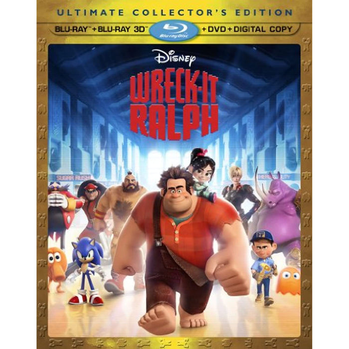 Wreck It Ralph [Blu-ray] [US Import] 3D Ultimate Collector's Edition Region Free - Very Good - Attic Discovery Shop