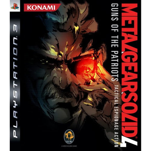 Metal Gear Solid 4: Guns of the Patriots (PS3 PlayStation 3 Game) MGS - Very Good - Attic Discovery Shop