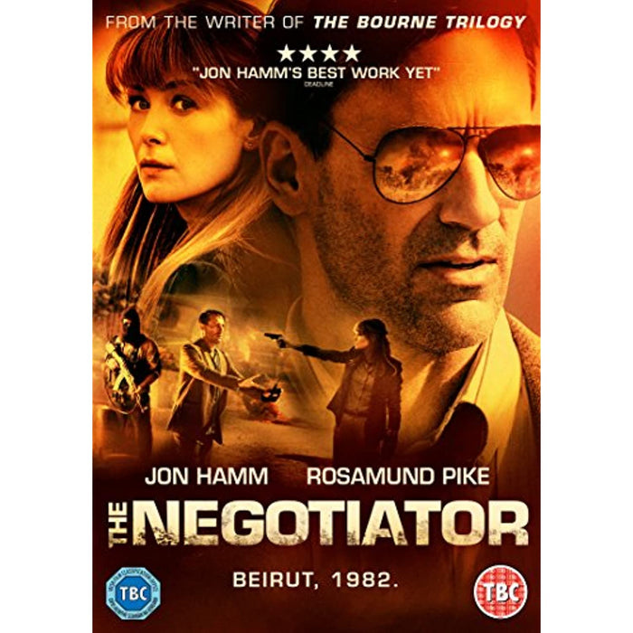 The Negotiator [DVD] Jon Hamm [Region 2] - New Sealed - Attic Discovery Shop